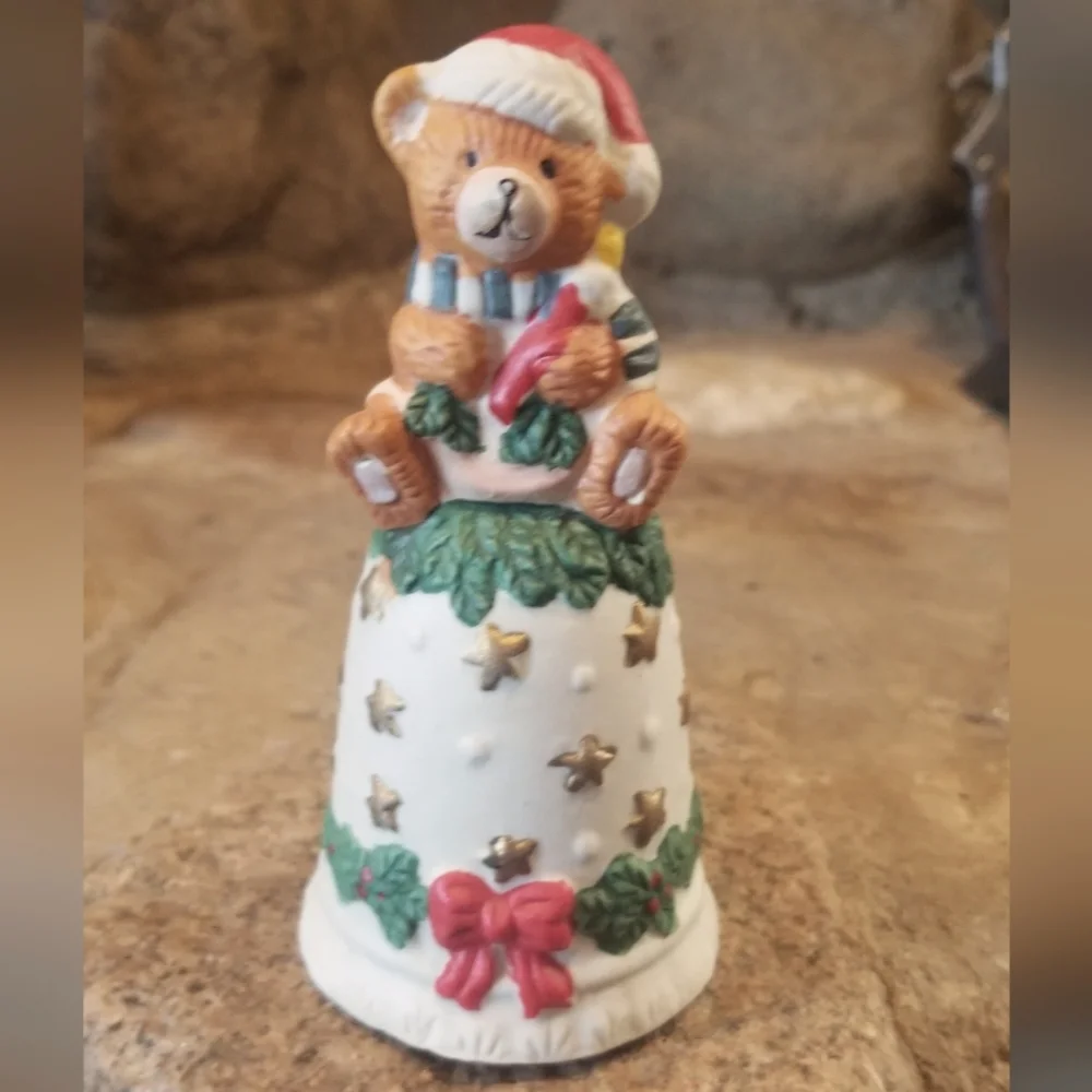 Vintage Bear and Mouse Bells - Picture 2 of 7